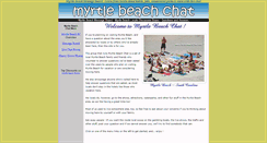 Desktop Screenshot of myrtlebeachchat.com